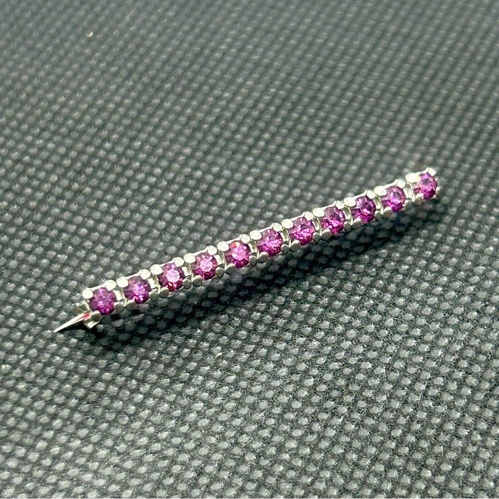 Vintage Amethyst Pin